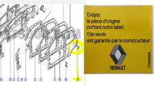 RENAULT TWINGO 1995 95 : 7751669822 CONTRE LAME LATERAL GAUCHE