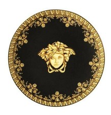 61cmx61cm Noir Marbre Versace