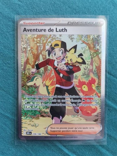 Carte pokemon aventure luth - carte,