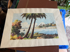 A. Ranaivoson: aquarellle d'un