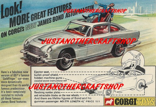 Corgi jouets 270 james - james, bond