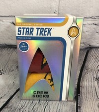 New Star trek crew socks three