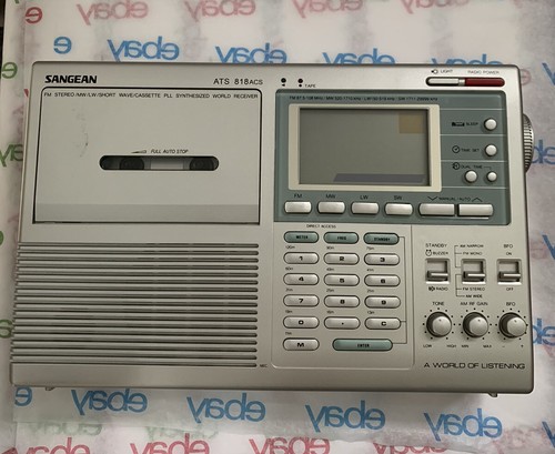 Vtg sangean ats 818acs - sangean, ats-818acs