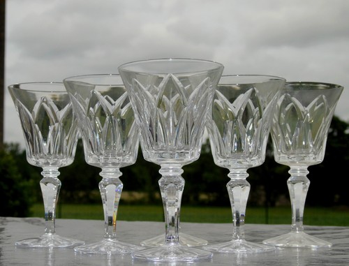 Verres cristal de saint - 6,