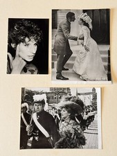 Lot 3 Photos originales de presse Barbara Streisand AGIP Robert Cohen