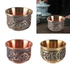 Verre à shot unique en métal dragon et phénix pour fête au rhum 25 ml