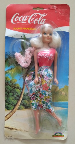 Poupée barbie coca cola - poupée,
