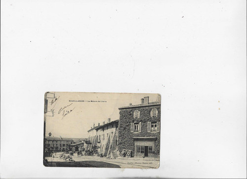Cpa sauxillanges la maison - 63,