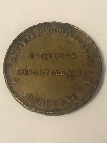 Médaille bronze concours - médaille, en