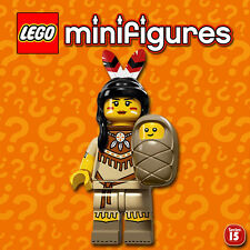 LEGO Minifigures #71011-5 - Serie 15 - Tribal Woman / Indienne - NEW - MISB