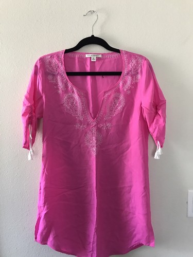 Banana republic silk neon - republic, pink