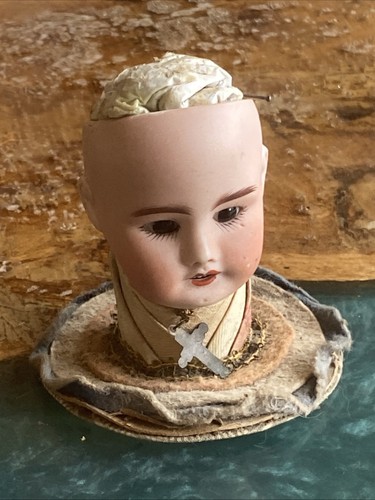 Tête poupée ancienne - de,