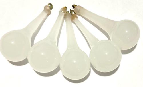 Pampille goutte ronde verre - pampille, en