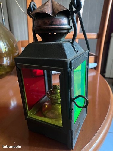 Lampe lanterne cheminot - lanterne,