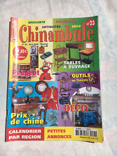 CHINAMBULE 23 BROCANTE ANTIQUITE/PEUGEOT/OUTIL/TABLE OUVRAGE/TRAVAIL FEMME/TRUC