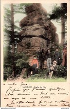 25577 cpa 88 Saint Dié - Roche des fées