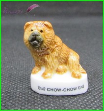 Feve Les Races de Chien Dog Edition Atlas " Le Chow Chow Chowchow "  #A60