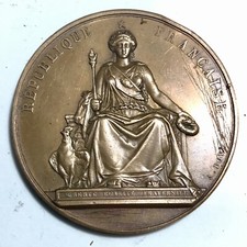 IMPORTANTE MEDAILLE BRONZE