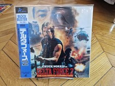 Delta Force 2: The Colombian Connection (1990) Laserdisc LD NTSC JAPAN + OBI