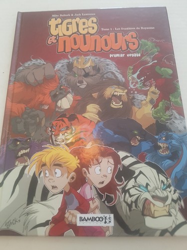 Tigres nounours tome 1 - bd, -tigres