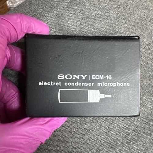 Sony ecm electret - sony, condenser
