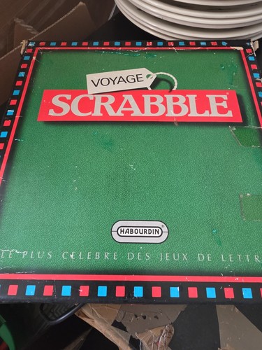 Jeu scrabble voyage - jeu, de