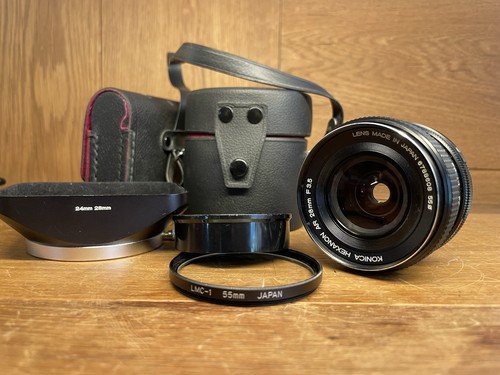 Objectif grand angle - objectif, konica