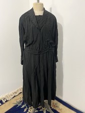 Robe ancienne noire 1900 - robe,