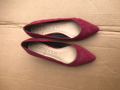 Sole society suede - suede, toe