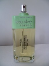 CARVEN EAU VIVE eau de toilette vaporisateur 100ml neuf vintage