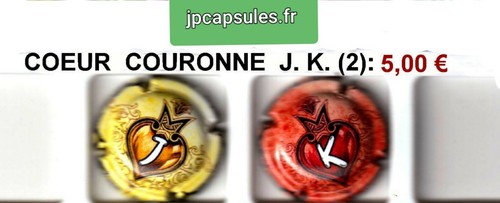Cœur couronne 2 - -,