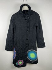 Manteau Noir Desigual Femme