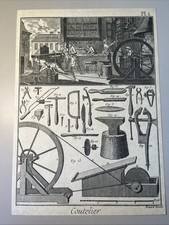 COUTELIER 01 Émouleur Gravure