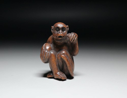 Ancien singe japonais - , netsuke