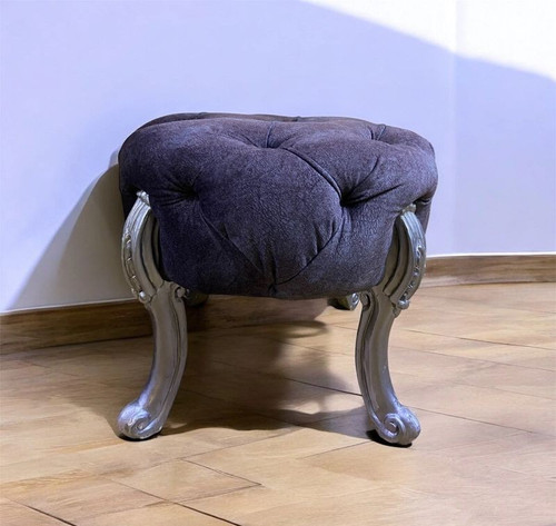 Lot poufs louis xv - lot, 2