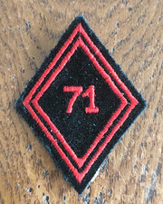 Insigne Patch Losange 71°