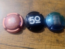 3 capsules de champagne