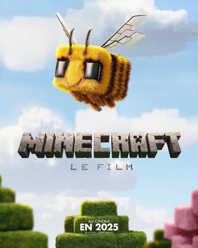 Minecraft film affiche - -,