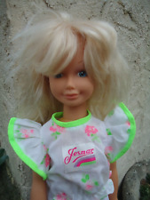 POUPEE  JESMAR ENCEINTE BLONDE AUX YEUX BLEUS DE 42 CM - ANNEE 1989