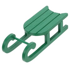  Décor de traîneau en bois