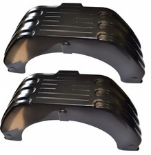 2 x Garde Boue pour remorque 13" roues / Ailes en plastique DOMAR ZASŁAW