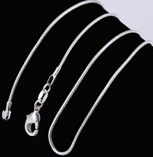 COLLIER SERPENT ARGENT 925