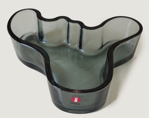 Alvar aalto coupe verre bleu - alvar,