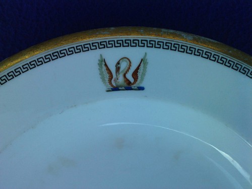 Assiette porcelaine russe - porcelaine,