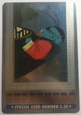 Carte dragon ball platina Special card silver Superhero Super Hero Adali S-20