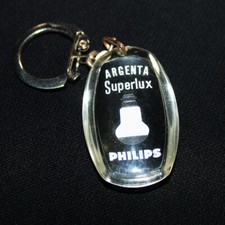 Porte clés publicitaire Philips Argenta Superlux Coutances Sarot vintage