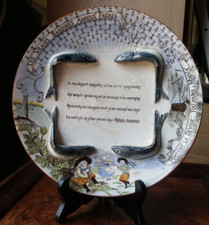 Ancienne assiette publicitaire - ancienne,