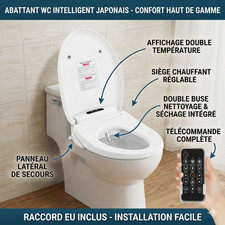Abattant WC Japonais Connecté