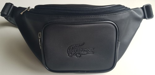 Sac banane zippé - noir, lacoste