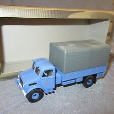 512E Altaya Camions D'Autrefois 68 Bedford Foyd 1953 Bâché Bleu 1:43 + Boite